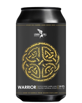 Lough Gill Warrior Barrel Aged Series 2024 Irish Peated Imperial Stout Special Beer Can 330 ml 14%